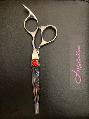 Silver Sheers with Red Jewel