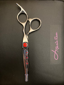 Silver Sheers with Red Jewel